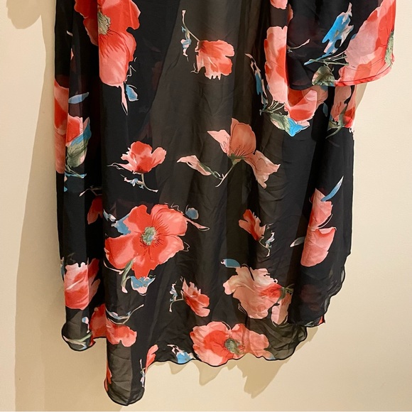 Floral sheer cover up - Picture 4 of 6